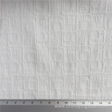 Stocklot Crepe Woven 100% Cotton Jacquard Fabric